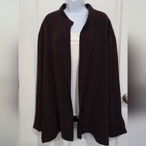 Elegant Eileen Fisher Women's Brown Jacket 3x